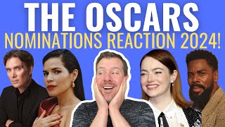 Oscar Nominations Reaction Video 2024 [upl. by Erde622]