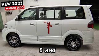 Maruti Eeco 2023 New Model  2023 New Eeco Price  Price Specification Full Details Review [upl. by Erait267]