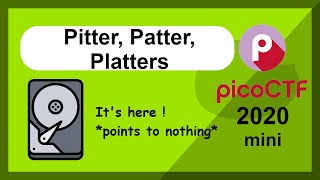 picoCTF 2020  Forensics  Pitter Patter Platters [upl. by Petta]