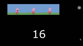 Peppa pig says “I’m Peppa Pig” Over 1 million times Credit to investigadorL [upl. by Nnaharas]