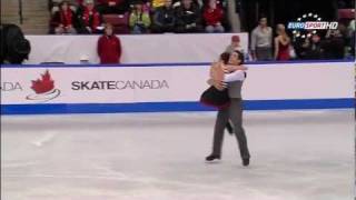 Anna CAPPELLINI Luca LANOTTE ITA Skate Canada 2011 FD [upl. by Notneb]