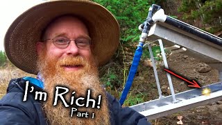 High Banking New Rich Gold Deposit at Trout Creek Part 1 [upl. by Malchus603]