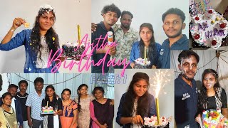 🎂Happy Birthday Ajitha 💕Birthday VlogPart1happybirthday tastyfoodjournal vlog cake tamil [upl. by Eisned]