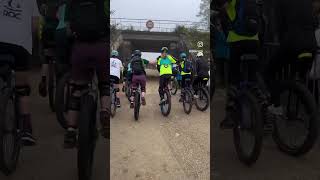 Crosscountry in France 9kms and a lot of mud Cool track unicycle no [upl. by Jaret]