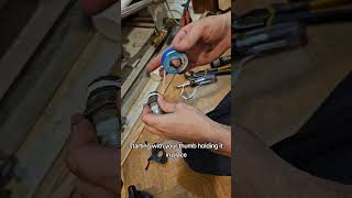 How to properly apply teflon tape plumbing [upl. by Mori]