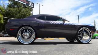 813 Customs Edition RT Dodge Challenger on 30s [upl. by Mintun]