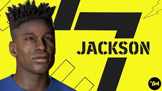 FACE PES 2017  NICOLAS JACKSON V2 2023 [upl. by Trocki]