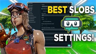 The BEST STREAMLABS OBS Settings For NO LAG amp FPS DROPSWorks For Any PC Stream Fortnite NO LAG [upl. by Darum551]