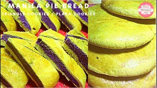 Manila Pie Bread  Plaka Cookies  Paninda sa Bakery [upl. by Bevon]