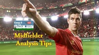 Soccer Midfielder Analysis Tips  Support play from wide areas [upl. by Felty]