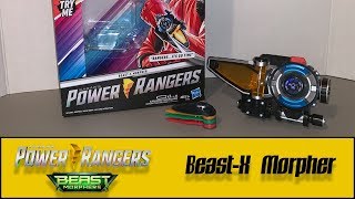 Power Rangers Beast Morphers  BeastX Morpher Review [upl. by Nostrebor]