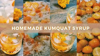 Homemade Kumquat Syrup 4 Ingredients [upl. by Eb]