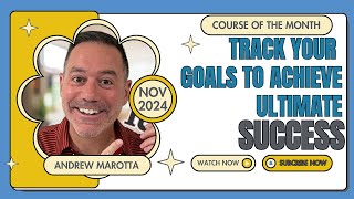 Track your Data to Achieve your Goals ft Andrew Marotta [upl. by Ennaerb336]