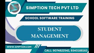 STUDENT PANEL OF SCHOOL MANAGEMENT SOFTWARE  SCHOOL ERP  SCHOOL SOFTWARE  LATEST SCHOOL SOFTWARE [upl. by Addison]