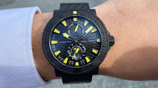 Ulysse Nardin Maxi Marine Diver Black Sea [upl. by Player]