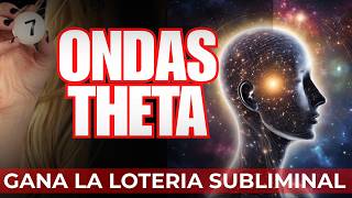 Subliminal Visual para Ganar la Lotería 🎰  Atrae la Suerte y la Abundancia con Ondas Theta 🧠 [upl. by Annaehs]