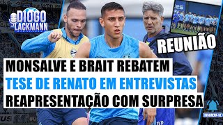 REUNIÃO DE ALERTA AO GRUPO RENATO PREOCUPADO MONSALVE E BRAIT REBATEM RENATO DURANTE ENTREVISTAS [upl. by Rasla]