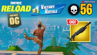 Fortnite Reload  High Kill Solo vs Squads OG Gameplay Keyboard amp Mouse [upl. by Itsur]