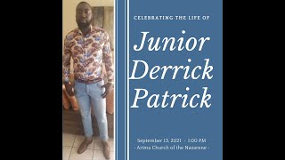 Celebrating the Life of Junior Derrick Patrick  13 September 2024 [upl. by Inoj]