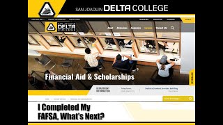 I Completed My FAFSA Whats Next Workshop [upl. by Ruzich327]