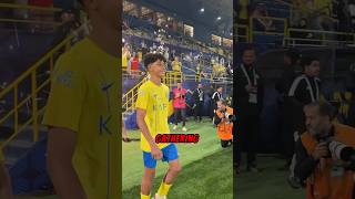 Ronaldo Junior Embarassed Cristiano Ronaldo 😯 ll ronaldo georgina shorts [upl. by Neelhtakyram]