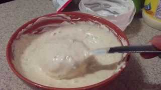 How to make fish taco sauce part 1 [upl. by Jamima]