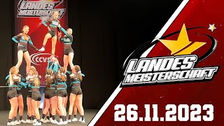 TLC Goody  Cheerleading Landesmeisterschaft Nord 2023 in Hamburg  Junior Cheer  Level 2 [upl. by Petracca954]