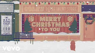 Nat King Cole  The Christmas Song Merry Christmas To You Lyric Video [upl. by Salta]