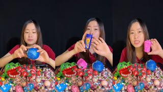 Sweet Candy Snacks part 122Candy mukbang candied candied [upl. by Mit]