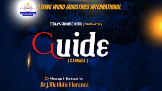 Today’s Promise Word 09112024  Guide  DrJMetilda Florence [upl. by Ibson410]