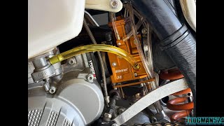 Lectron Billetron 38 Install on the 2019 KTM 300 XC [upl. by Don]