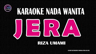 JERA  Karaoke Nada Wanita  RIZA UMAMI [upl. by Jonathan]