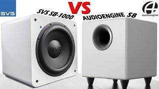 SVS SB1000 Subwoofer  Audioengine S8  Presonus Eris e35 Perfect Match [upl. by Lotte]