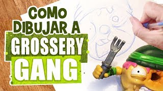 ▶ Como dibujar Grossery Gang paso a paso ¡Grossery Gang Bug Strike Action Figures [upl. by Bean34]