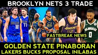 Warriors PINABORAN laban sa Mavericks Lakers Bucks PROPOSAL inilabas Brooklyn Nets TRADE [upl. by Edison]