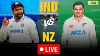 IND vs NZ  New Zealand need 107 runs to win  india need to 10 wicket [upl. by Giavani386]