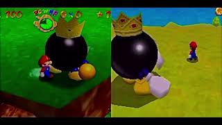 Super Mario 64 vs 64 days king bob omb revenge on the summit reversed [upl. by Nomi]