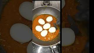 Onion Egg Masala shortsfeed asmr [upl. by Annairdna]