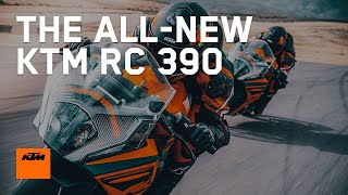 The 2022 KTM RC 390  Bred on the race track  KTM [upl. by Huttan]