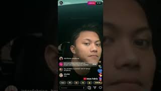 RIZKY FEBIAN LIVE IG NUMPANG NGACA 🤣 Rabu 24 April 2019 [upl. by Chud]