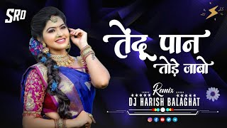 Tendu Paan Tode Jabo ll DJ MANDLA MIX ll DJ HRS BALAGHAT ll Cg Song [upl. by Earehs]