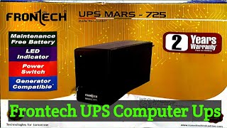 Frontech UPS Computer Ups [upl. by Nordek562]