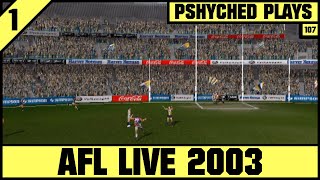 AFL Live 2003 1  Round 1  Fremantle Dockers vs West Coast Eagles [upl. by Yeorgi]