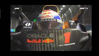 Max Verstappen Thanks Ricciardo Post Race Radio  Singapore [upl. by Baer378]