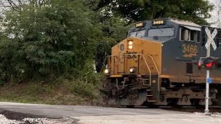 Southbound Autorack Clears Gateless Crossing Chapel Hill TN [upl. by Lenno758]