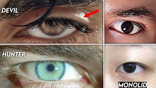 Most Attractive Eyes Shapes in The World  Most Beautiful Eyes [upl. by Jovi]