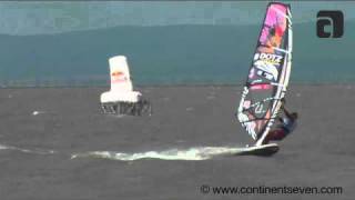 PWA Surf Worldcup Podersdorf 2011  Double Elimination Final Heat Steven van Broeckhoven [upl. by Deeas261]