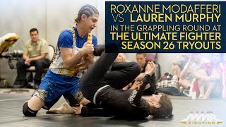 TUF 26 Tryouts Roxanne Modafferi vs Lauren Murphy Grappling Round [upl. by Notnad975]