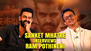 Sanket Mhatre interviews Warriorr and Skanda Actor Ram Pothineni  Skanda in Theatres on 28th Sept [upl. by Kcerred]