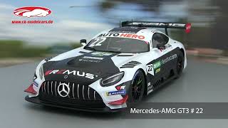 ckmodelcarsvideo MercedesAMG GT3  22 Sieger Assen DTM 2021 Lucas Auer 118 Ixo [upl. by Glover534]